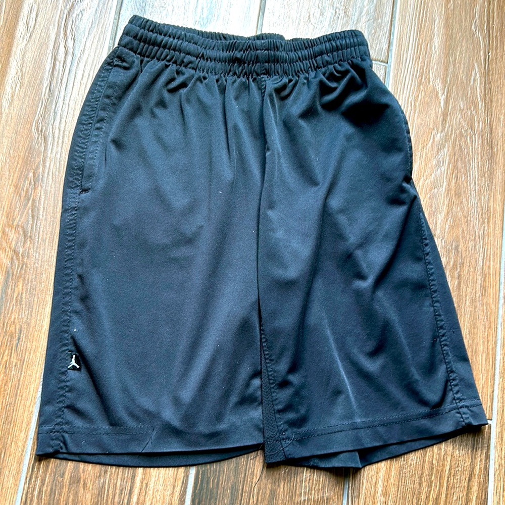 Nike jumpman youth basketball shorts.  Size small.  Black.